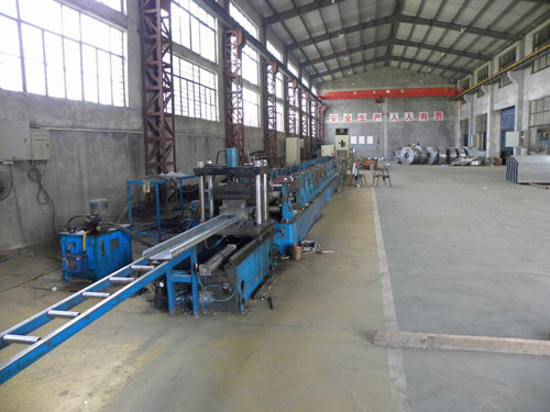 Steel springboard production line