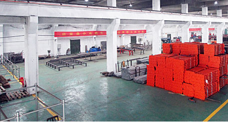 Scaffolding production process