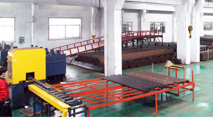 Scaffolding production process